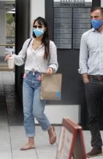 JORDANA BREWSTER and Andrew Form Out in Santa Monica 09/21/2020