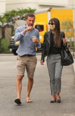 JORDANA BREWSTER and Mason Morfit Out Kissing in Brentwood 09/10/2020