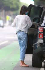 JORDANA BREWSTER in Denim Out in Santa Monica 09/21/2020