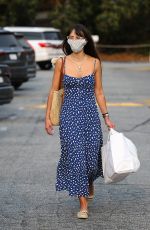 JORDANA BREWSTER Shopping at Brentwood Country Mart 09/09/2020