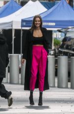 JOSEPHINE SKRIVE on the Set of Maybelline Commercial in New York 09/15/2020