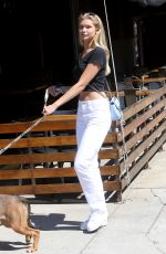 JOSIE CANSECO Out with Her Dog in Los Angeles 09/01/2020