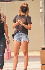 JULIANNE HOUGH in Denim Shorts Out in Los Angeles 09/12/2020