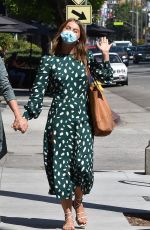 JULIANNE HOUGH Out with Her Mother in Studio City 09/04/2020