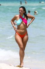JULIEANNA YESJULZ GODDARD in Bikini at a Beach in Miami 08/30/2020