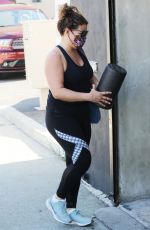 JUSTINA MACHADO Arrives at Dancing with the Stars Studio in Los Angeles 09/05/2020