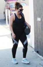JUSTINA MACHADO Arrives at Dancing with the Stars Studio in Los Angeles 09/05/2020