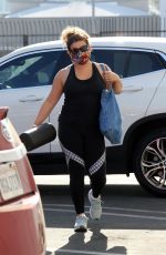 JUSTINA MACHADO Arrives at Dancing with the Stars Studio in Los Angeles 09/05/2020