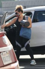 JUSTINA MACHADO Arrives at Dancing with the Stars Studio in Los Angeles 09/05/2020
