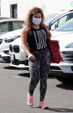 JUSTINA MACHADO Arrives at DWTS Studio in Los Angeles 09/18/2020