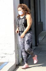 JUSTINA MACHADO Arrives at DWTS Studio in Los Angeles 09/18/2020