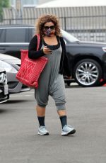 JUSTINA MACHADO Heading to DWTS Studios in Los Angeles 09/11/2020