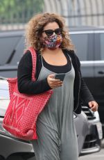 JUSTINA MACHADO Heading to DWTS Studios in Los Angeles 09/11/2020