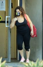 JUSTINA MACHADO Leaves a Dance Studio in Los Angeles 09/17/2020