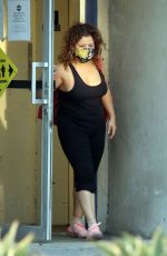 JUSTINA MACHADO Leaves a Dance Studio in Los Angeles 09/17/2020