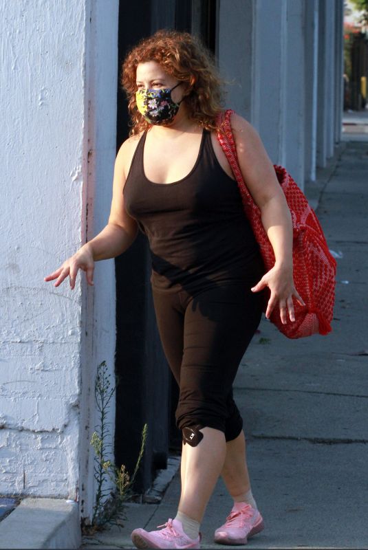 JUSTINA MACHADO Leaves a Dance Studio in Los Angeles 09/17/2020