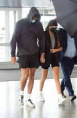 KAIA GERBER and Jacob Eldori at JFK Airport in New York 09/13/2020