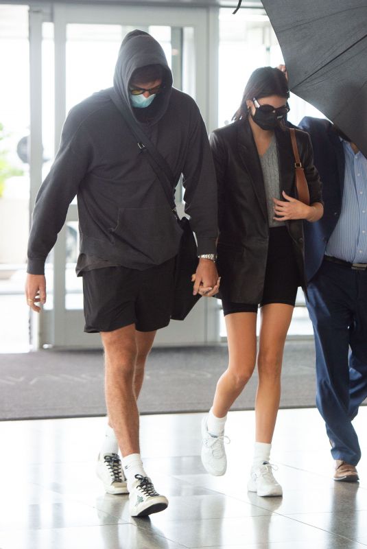 KAIA GERBER and Jacob Eldori at JFK Airport in New York 09/13/2020