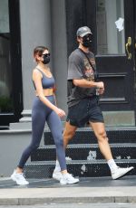 KAIA GERBER and Jacob Elordi Heading to a Gym in New York 09/09/2020