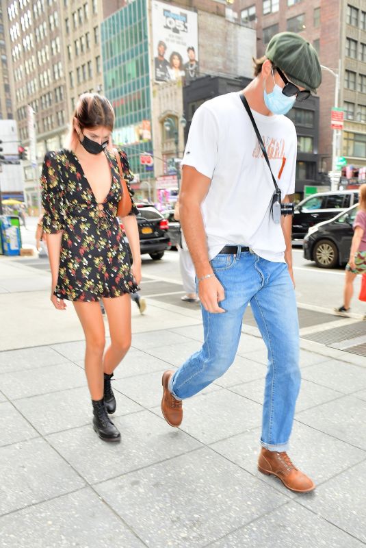 KAIA GERBER and Jacob Elordi Heading to Lunch in New York 09/09/2020