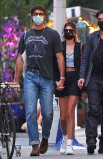 KAIA GERBER and Jacob Elordi Heading to Their Apartment in New York 09/11/2020