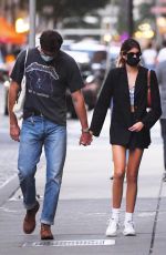 KAIA GERBER and Jacob Elordi Heading to Their Apartment in New York 09/11/2020