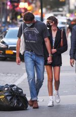 KAIA GERBER and Jacob Elordi Heading to Their Apartment in New York 09/11/2020