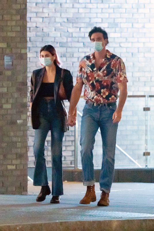 KAIA GERBER and Jacob Elordi Out in New York 09/08/2020