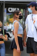 KAIA GERBER and Jacob Elordi Out in New York 09/11/2020