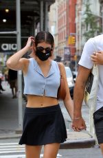 KAIA GERBER and Jacob Elordi Out in New York 09/11/2020