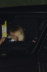 KAIA GERBER Out for Dinner with Zendaya