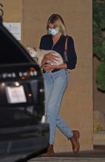 KAIA GERBER Out for Dinner with Zendaya