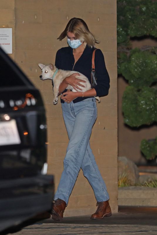 KAIA GERBER Out for Dinner with Zendaya’s Ex Jacob Elordi in Malibu 09/02/20202