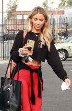 KAITLYN BRISLOWE Arrives at DWTS Practice in Los Angeles 09/13/2020