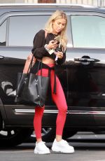 KAITLYN BRISLOWE Arrives at DWTS Practice in Los Angeles 09/13/2020