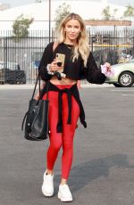 KAITLYN BRISTOWE Arrives at DWTS Rehersal in Los Angeles 09/13/2020