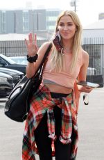 KAITLYN BRISTOWE Arrives DWTS Studio in Los Angeles 09/16/2020