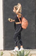 KAITLYN BRISTOWE Leaves DWTS Studio in Los Angeles 09/15/2020