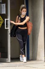 KAITLYN BRISTOWE Leaves DWTS Studio in Los Angeles 09/15/2020