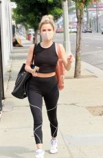 KAITLYN BRISTOWE Leaves DWTS Studio in Los Angeles 09/15/2020