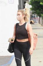 KAITLYN BRISTOWE Leaves DWTS Studio in Los Angeles 09/15/2020
