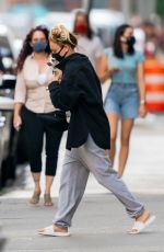 KALEY COUCO Out with Her Dog in New York 08/31/2020