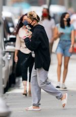 KALEY COUCO Out with Her Dog in New York 08/31/2020