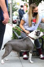 KALEY CUCOCO Arrives on the Set of The Flight Attendant in Brooklyn 09/25/2020