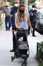 KALEY CUCOCO Arrives on the Set of The Flight Attendant in Brooklyn 09/25/2020