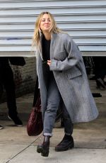 KALEY CUOCO on the Set of The Flight Attendant in Long Island City 09/21/2020