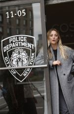 KALEY CUOCO on the Set of The Flight Attendent in New York 09/17/2020