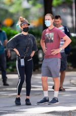KALEY CUOCO Out and About in New York 09/12/2020