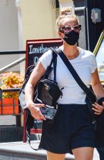KALEY CUOCO Out with Her Dog in New York 08/30/2020
