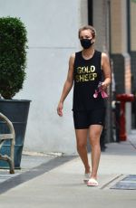 KALEY CUOCO Out with Her Dog in New York 09/15/2020